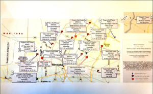RCMP Map of Cell Towers relating to Davis investigation